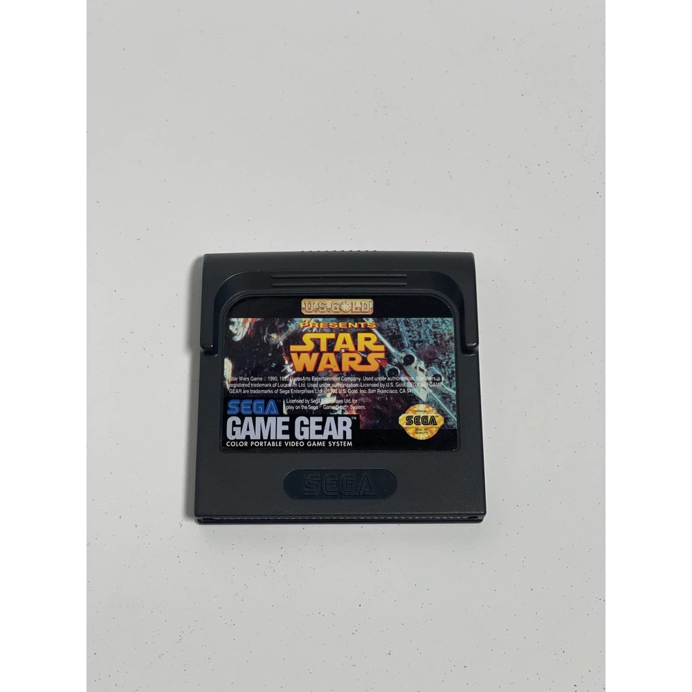 Sega Game Gear Game US Gold Star Wars